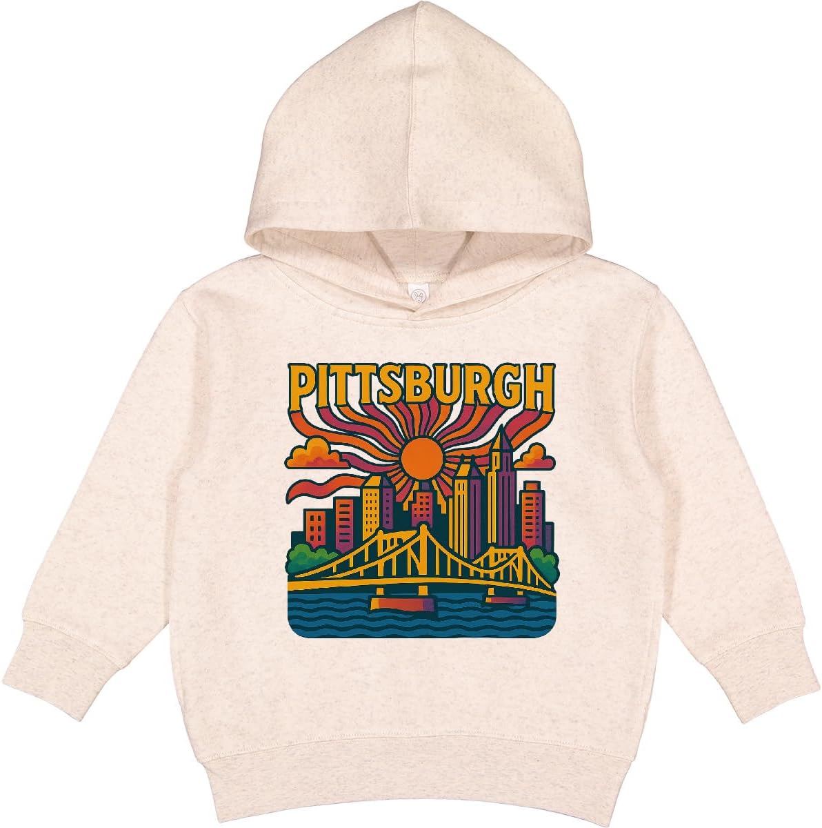 inktastic Pittsburgh Pennsylvania Toddler Hoodie