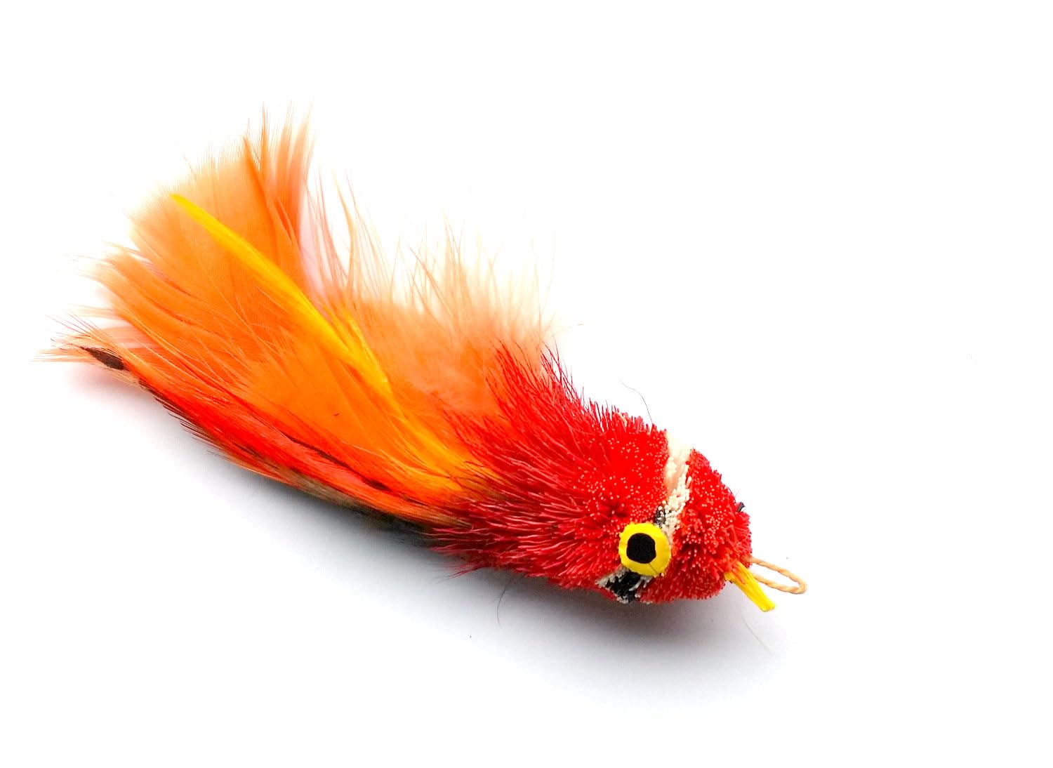 Cat Toy Teaser Wand Refill - Red Parrot Katfly® Teaser Attachment