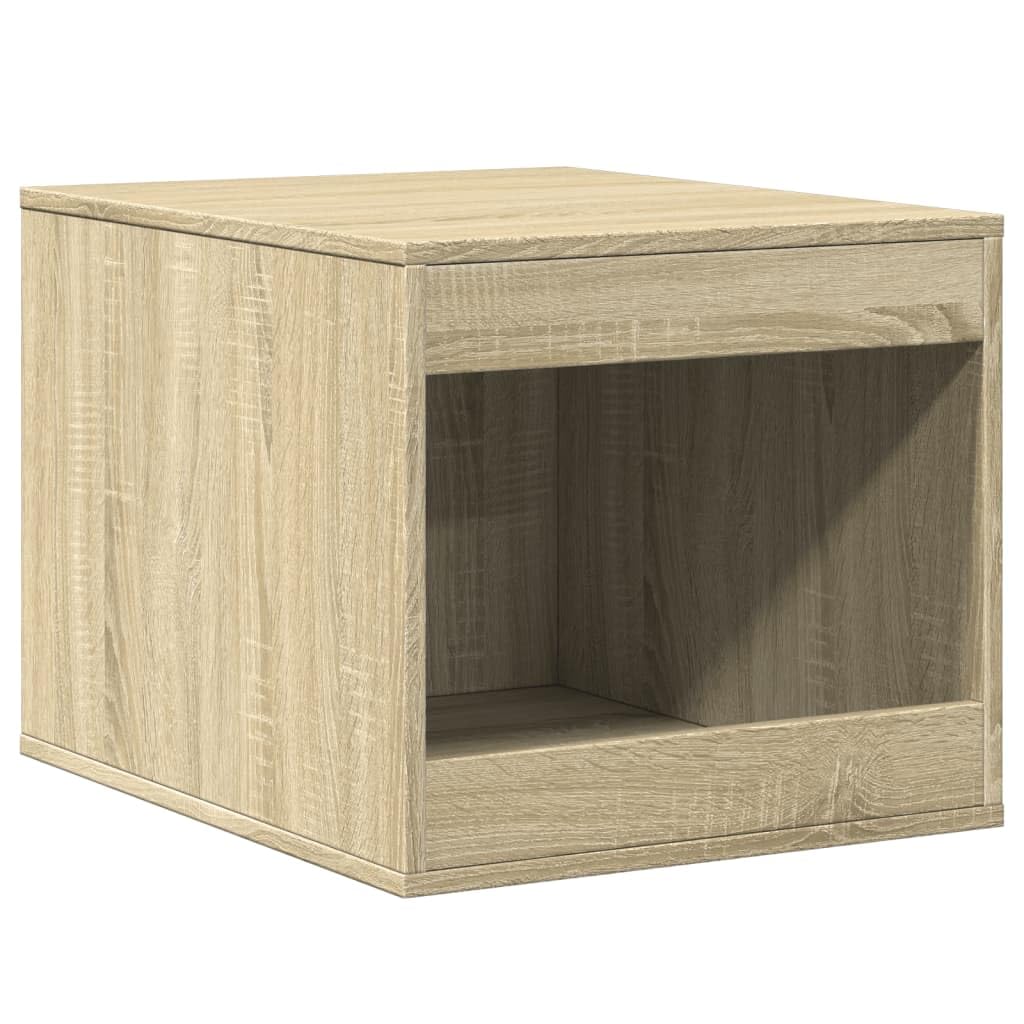 vidaXL Mueble arenero para Gatos Madera Roble Sonoma 47x59x42 cm, Mueble de arenero para Gatos, Muebles para Caja de Arena, Armario para arenero para Gatos