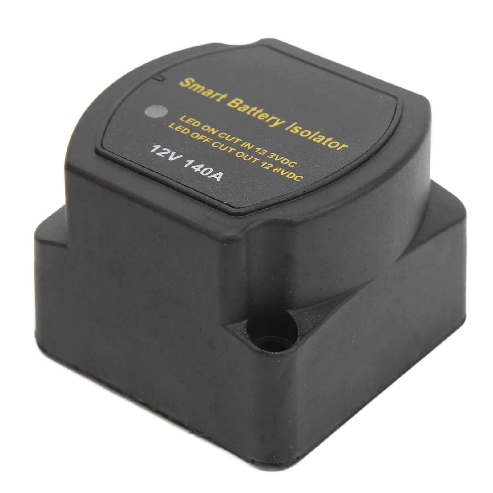 Kit de Aislador de Batería Dual, relé Sensible Al Voltaje Automático de 140 Amperios 12 V con Protección de bajo Alto Voltaje, para Automóviles, Vehículos Recreativos,
