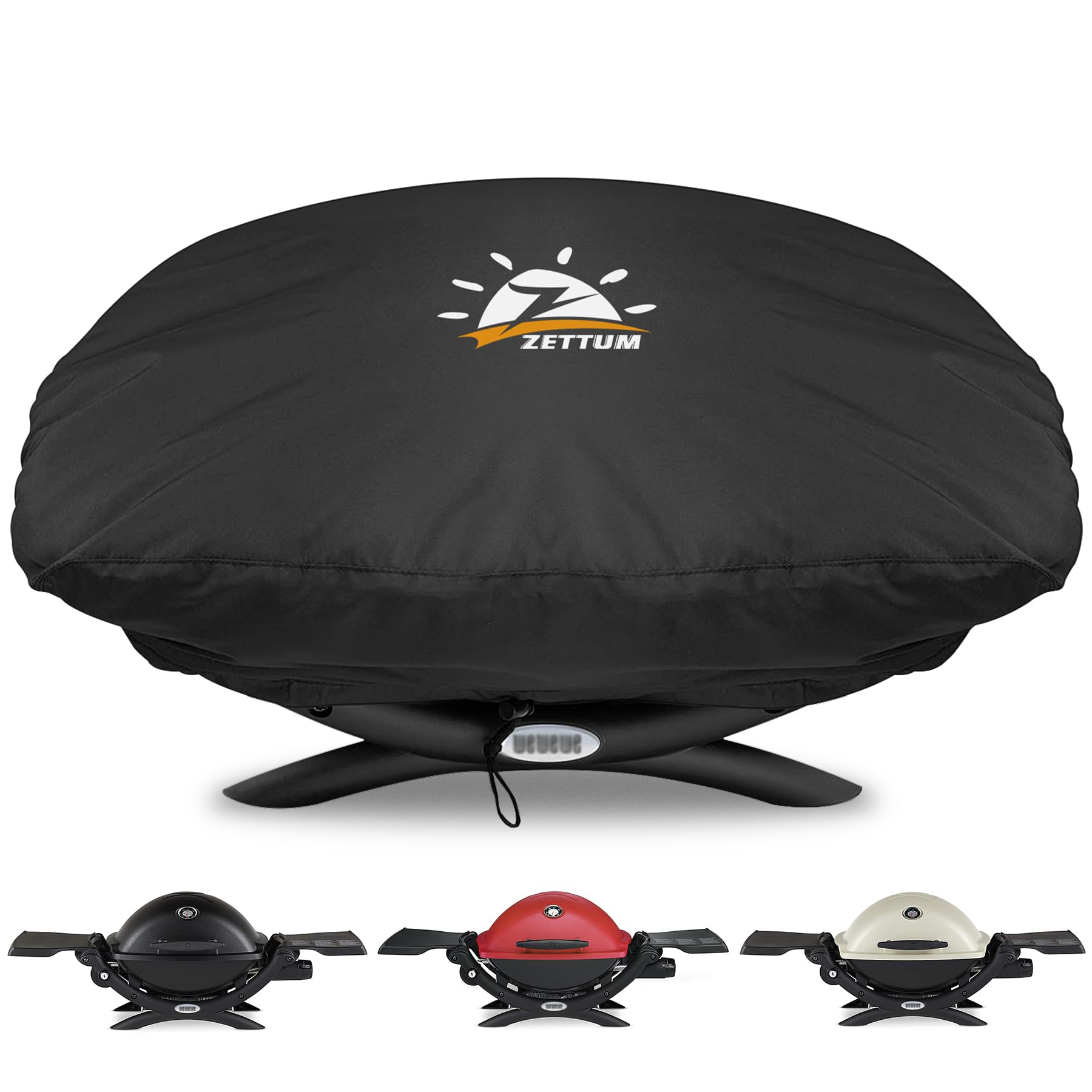 Copertura Per Barbecue Weber Q200/Q2000 - Telo Protettivo Impermeabile 600D Oxford - Foto 10