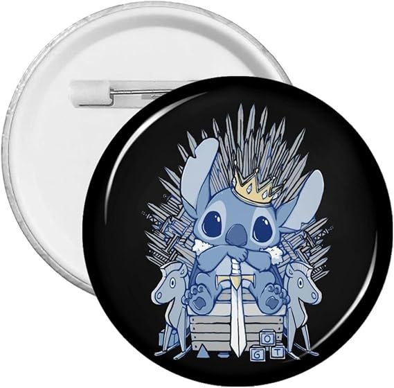 Amazon Co Jp バッジ スティッチ 缶バッジ ピンバッジ ブローチ ピンズ クリップ 丸型 45mm 装飾品 学生かばん掛け 人気 おしゃれ 軽量 プレゼント 贈り物 5個セット おもちゃ