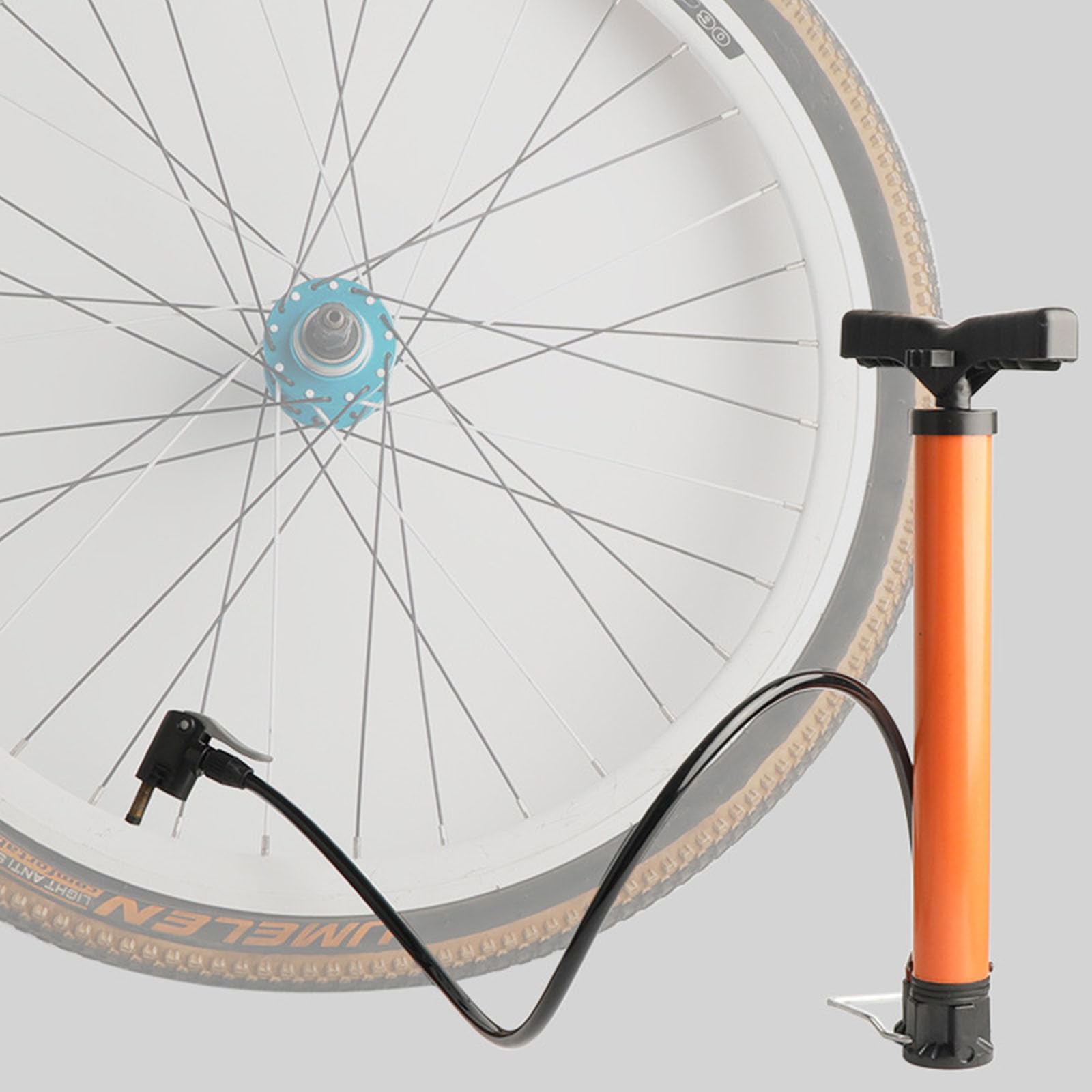 XINYIN Fahrradpumpen, Luftschlauch-Adapter, Fahrradpumpen, Verlängerungsrohrpumpen, Verlängerung, Inflatorventile, Reitluftpumpen, 