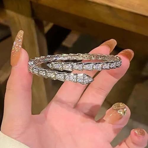 Miniatura 6 de Reloj de pulsera para mujer con diamantes de imitación de diamantes de imitación de cuarzo y cristal de acero inoxidable para mujer