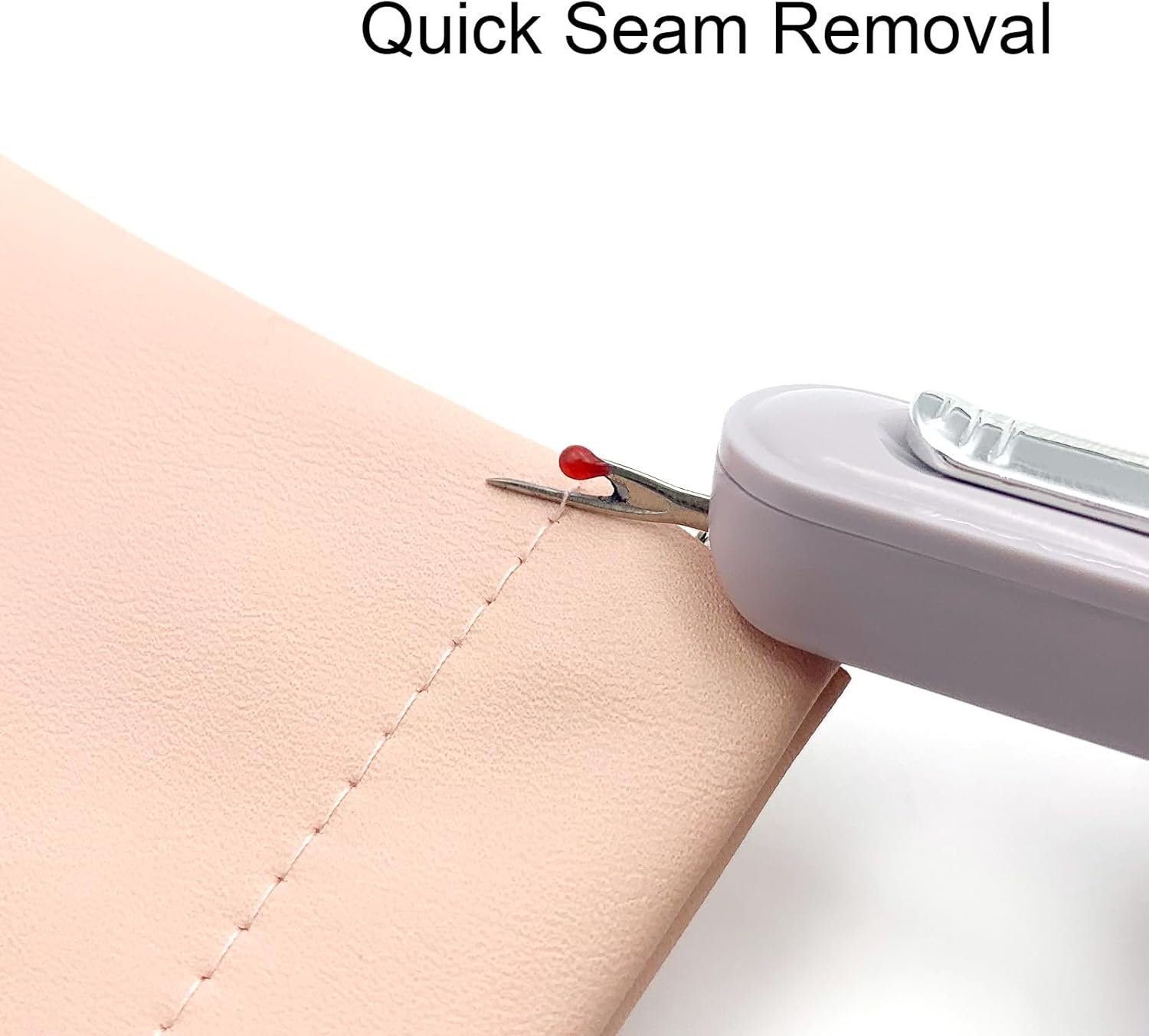 BIDEX Needle Threaders, Automatic Needle Threader, Upgraded 2 in 1 Automatic Needle Threaders Seam Ripper, Needle Threaders for Hand Sewing, Seam Rippers for Sewing