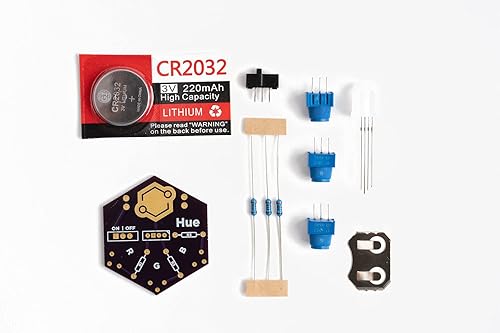 Miniatura 3 de Kit de soldadura Hue  Proyectos electrónicos de bricolaje para principiantes  Práctica para estudiantes, clases y eventos STEM  Proyecto de ciencia