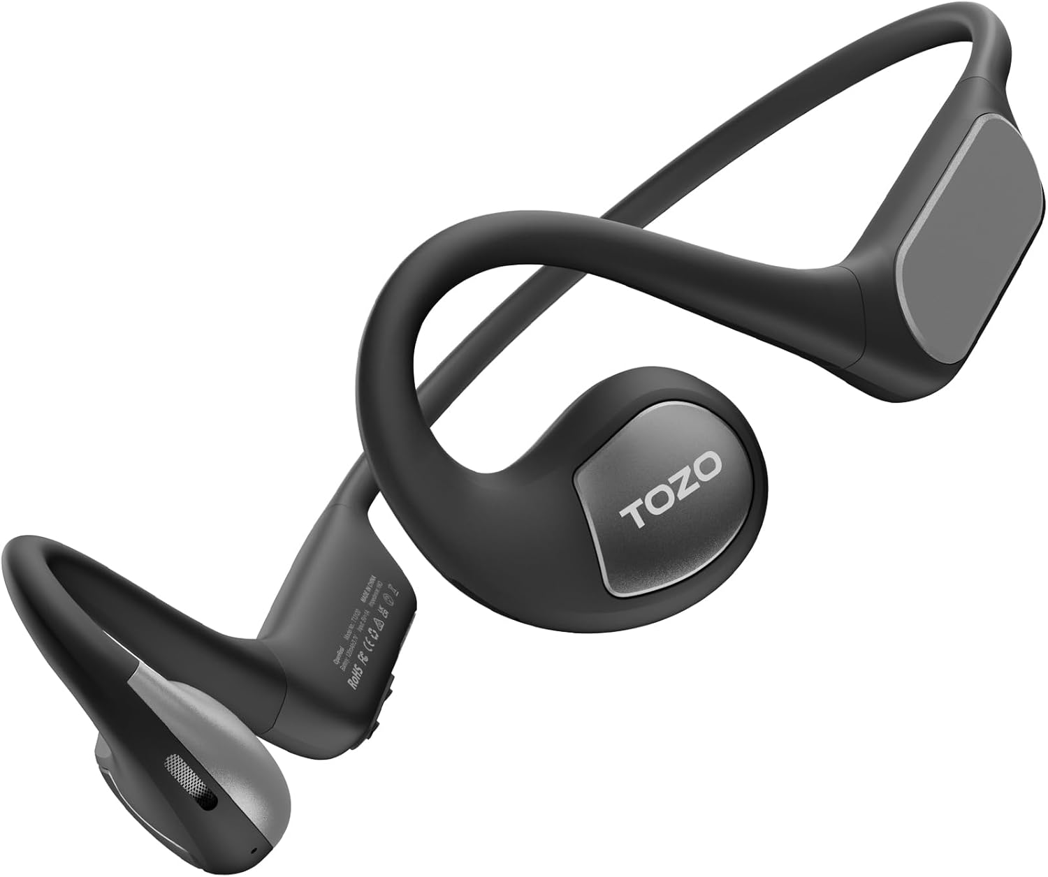 TOZO OpenReal True Wireless Earbuds Bluetooth 5.3 Touch Control Open