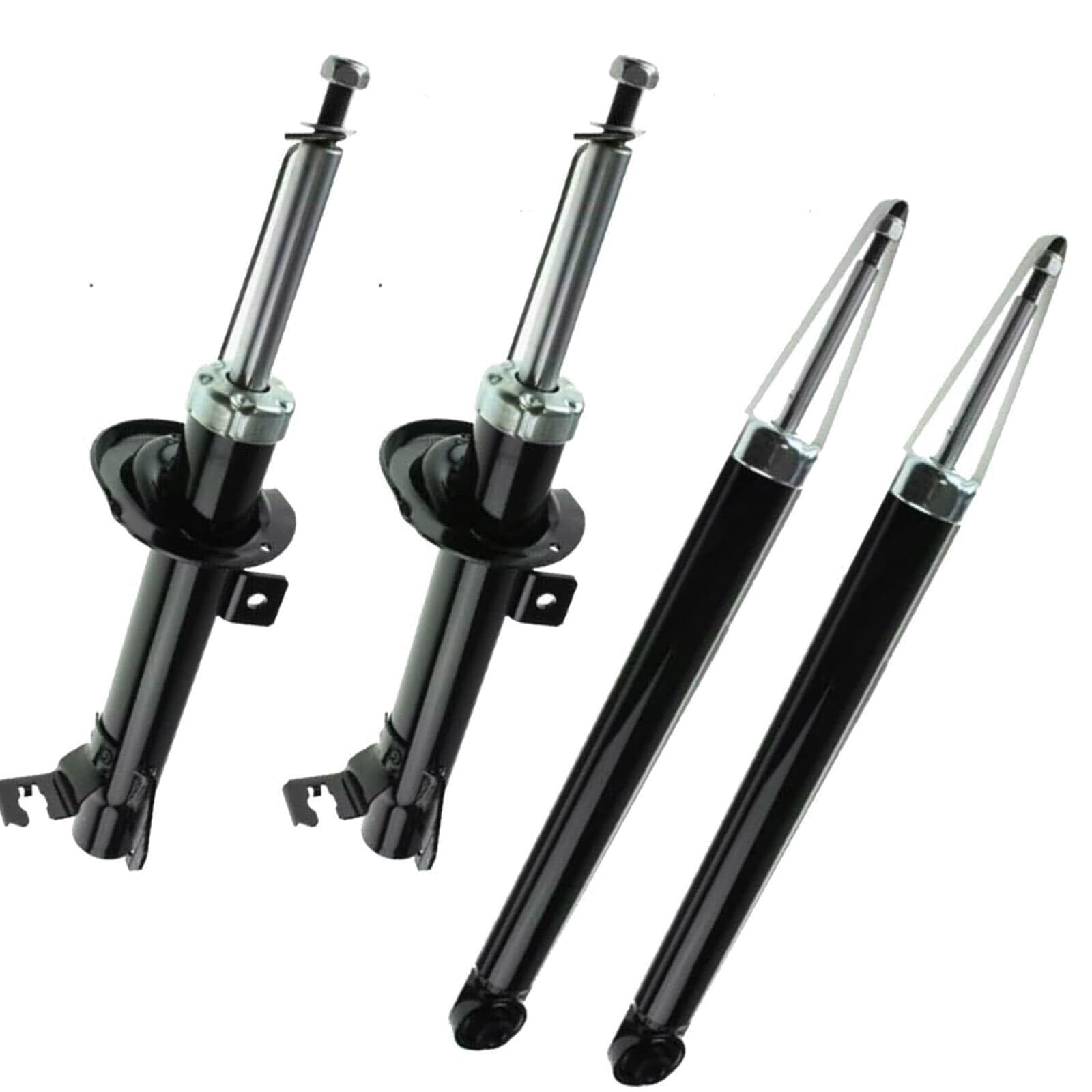 4x Gasdruck Stoßdämpfer vorne + hinten | 652532541 + 652532542 + 2x 63251270 Kompatibel mit 2 (dy),fiesta V (jh_, Jd_)