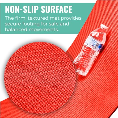 Image of Hello Fit 20 Pack Kids Short Value Yoga Mat, 60 inchx24 inchx3.5mm, Colorful | Bulk Non Slip Exercise Mat for Boys and Girls - Easy to Clean, Non Toxic Kid's Workout Mat for Schools and Classrooms