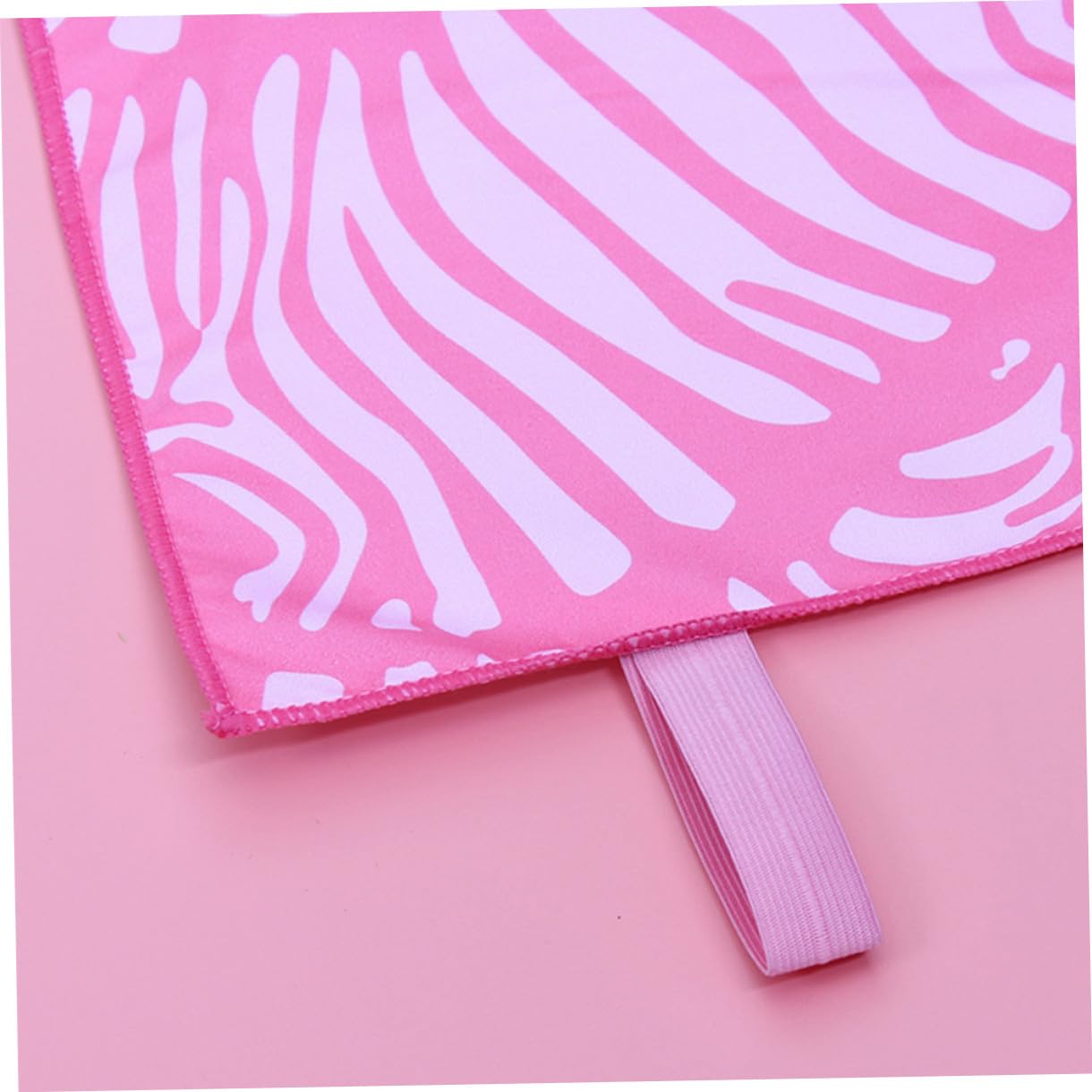 PRETYZOOM 3 Pz telo mare arazzo da spiaggia arredamento estivo asciugamano portatile asciugamano palestra gym towel asciugamani da spiaggia teli mare in microfibra fibra superfine rosa