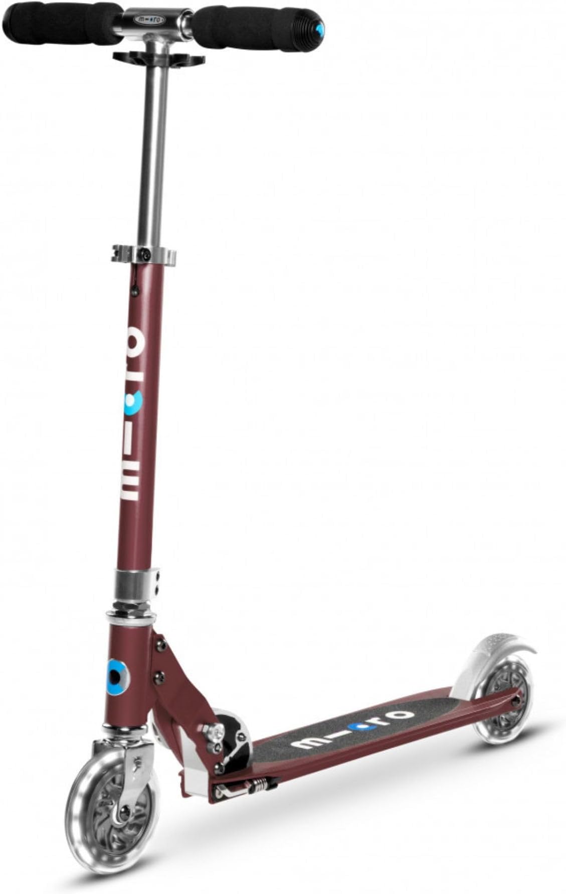 Sprite LED Kinder Kinderscooter | Cityroller mit LED-Rollen | klappbar und Lenker höhenverstellbar | ab 5 J. | Tretroller in 6 Farben erhältlich