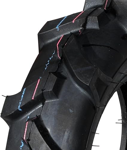 Miniatura 8 de MOTORHOT 4.00-8 - Neumáticos de jardín para tractor de 4.00 x 8, neumáticos de césped sin cámara 4PR paquete de 2