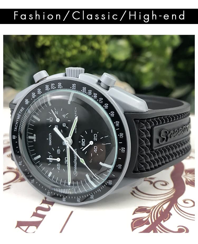 Bracelet de montre en silicone pour Omega Sxwatch Speedmaster Seamaster 300 20mm