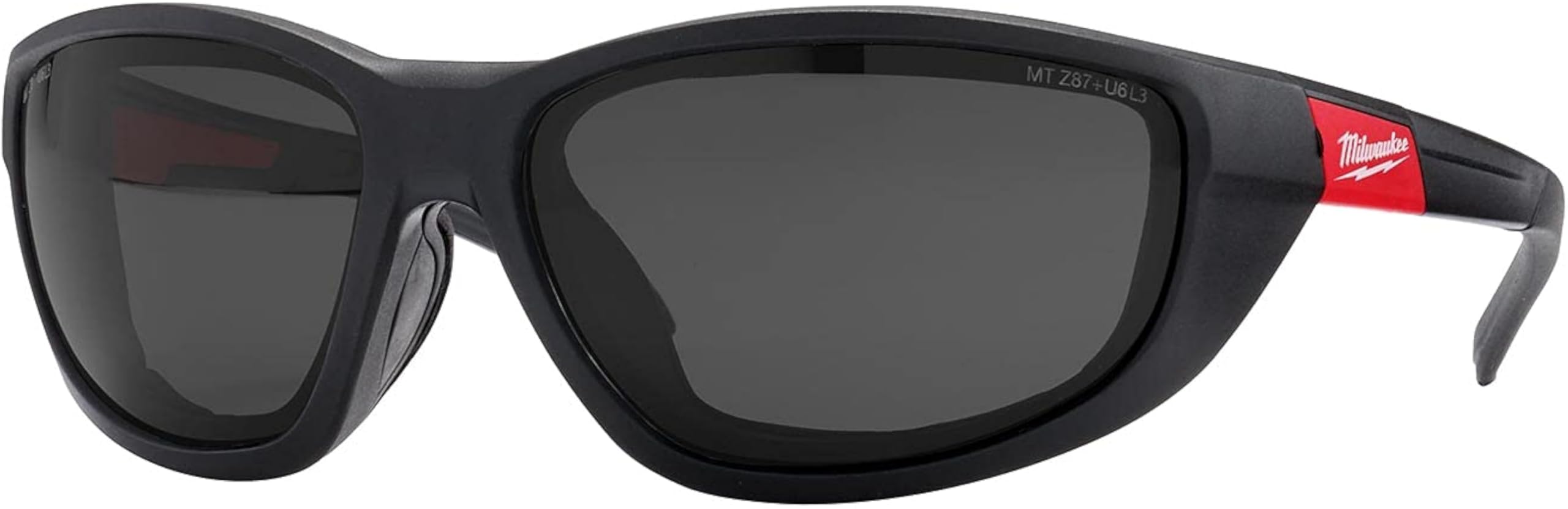 MILWAUKEE PREMIUM SAFETY GLASSES WITH GASKET - TINTED & POLARISED - 4932471886