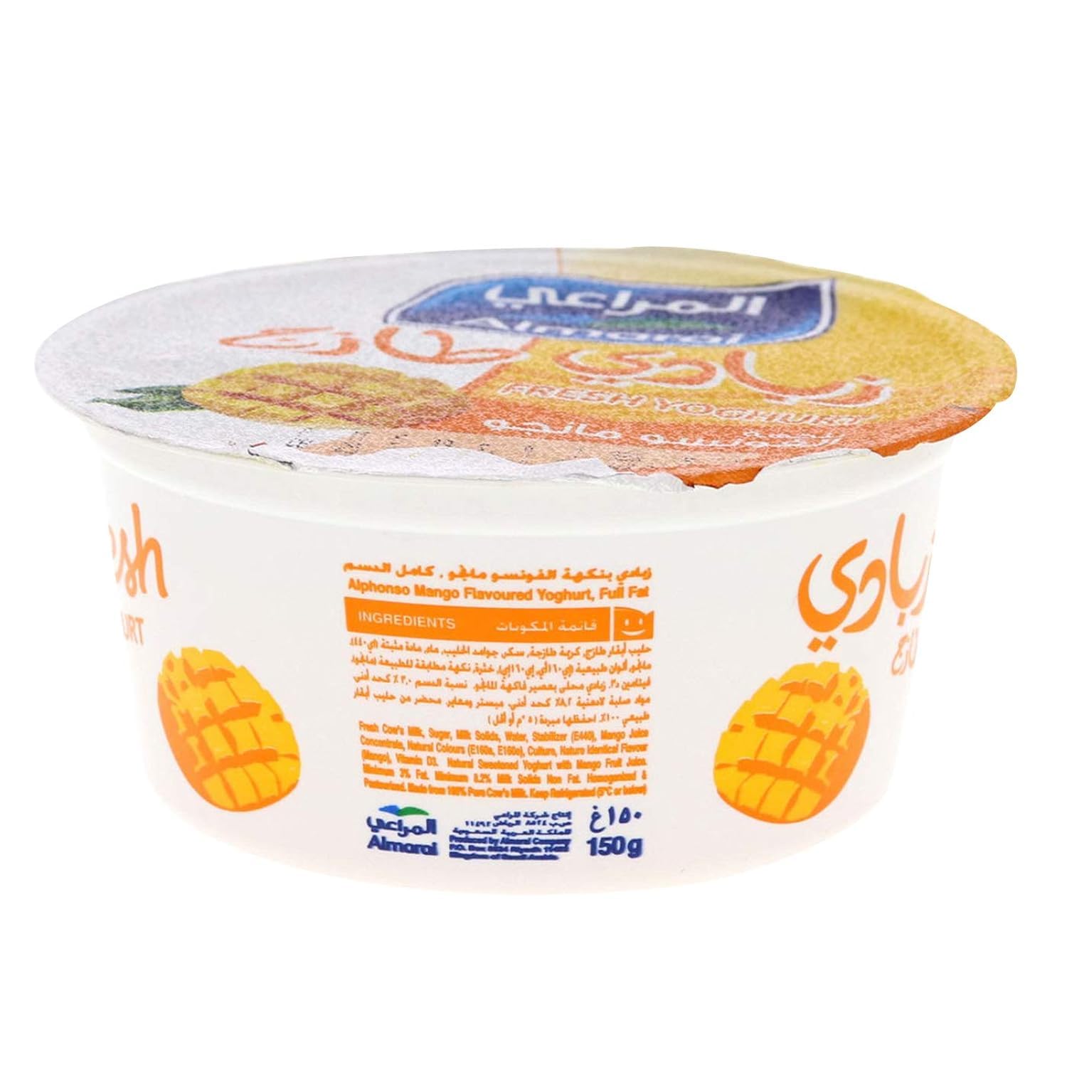 Almarai Fresh Yoghurt Alphonso Mango Flavoured 150g