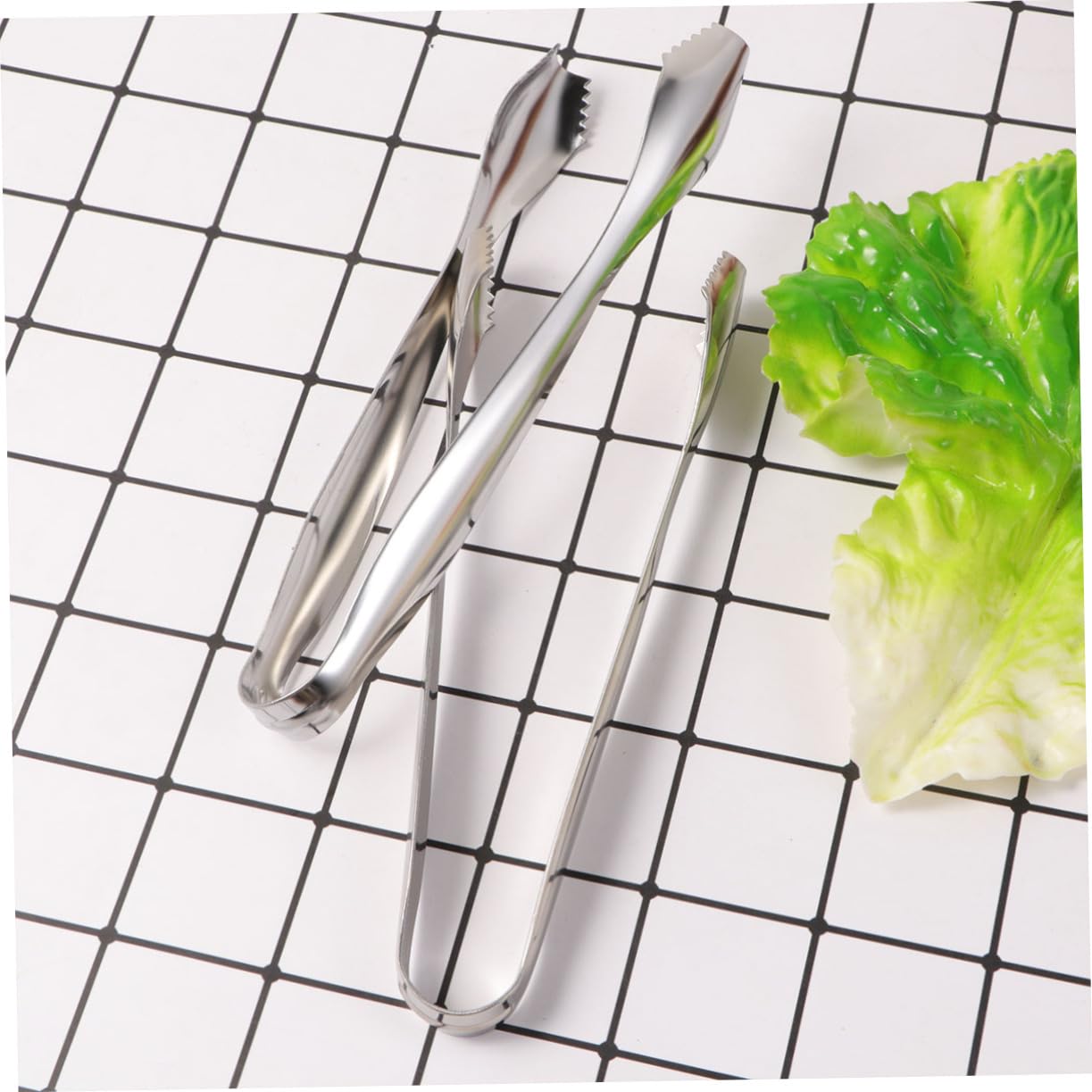 Ciieeo 6 Pezzi Mini Pinza Per Ghiaccio Clip Per Cubetti Di Ghiaccio Mini Pinze Da Portata Pinza Per Pane Pinze Per Torta Pinze Per Bistecca Pinze Per Tè Pinze Per Friggere Pinze Per
