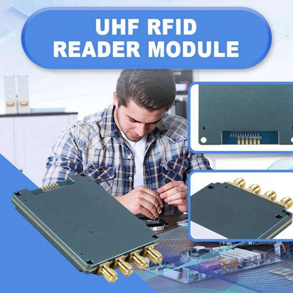 Modulo Lettore/Scrittore RFID UHF TY902 860-960MHz Impinj E710 A 4 Porte con Portata di 25 Kit di Sviluppo SKD Gratuito