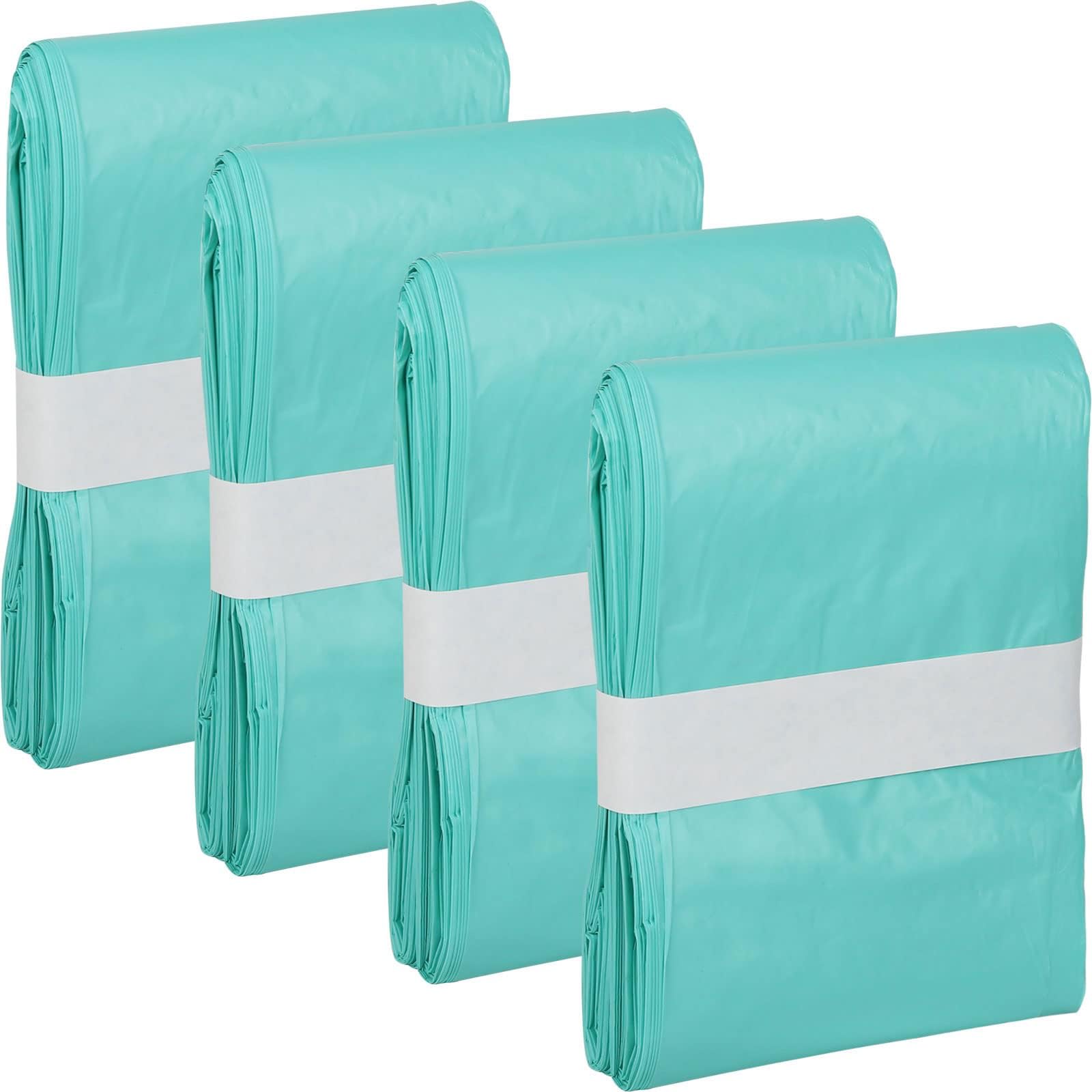 4 Pack Adult Diaper Liner Refill Pack for Janibell Akord M400DS, Large Capacity Nappy Bin Liners with Odour Lock, Tear Resistant Diaper Pail Refills