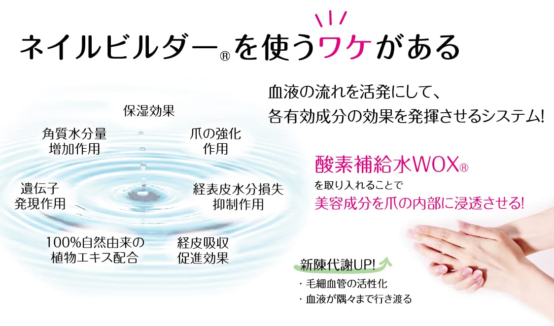 Amazon.co.jp: ネイルビルダー🄬 爪強化剤 (ボトルタイプ 5ml