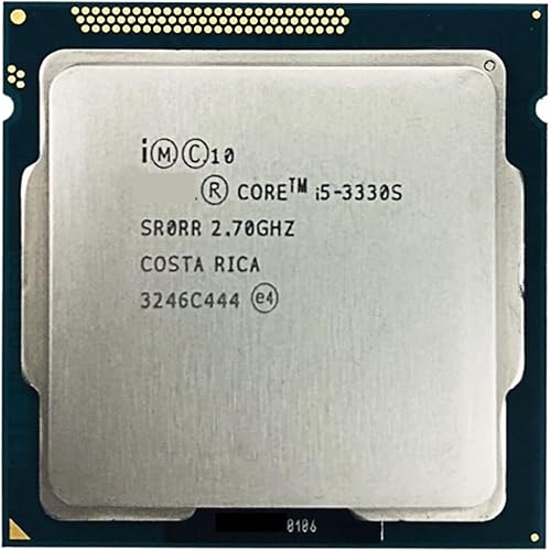 CPU Core I5-3330S I5 3330S 2.7 GHz Quad-Core CPU Processor 6M 65W LGA 1155 Responsive and Powerful