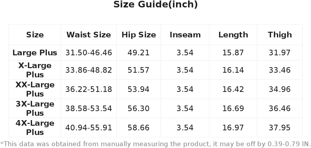 Floerns Women's Plus Size Summer High Waisted Shorts Straight Leg Ruffle Vacation Outfit - Image 6