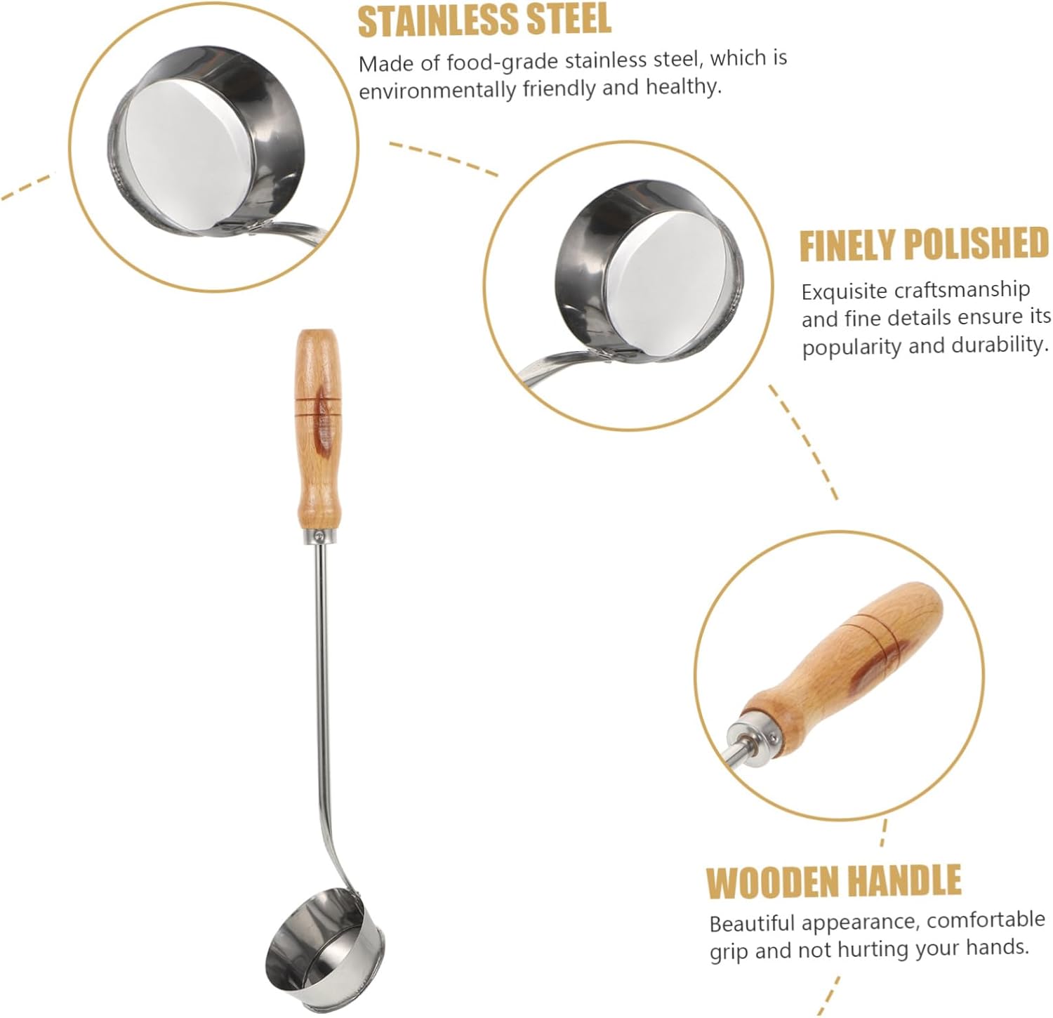 Cabilock 2 Pcs Fried Radish Pie Mold Kitchen Frying Mould Fried Cake Mold Kitchen Cooking Utensil
