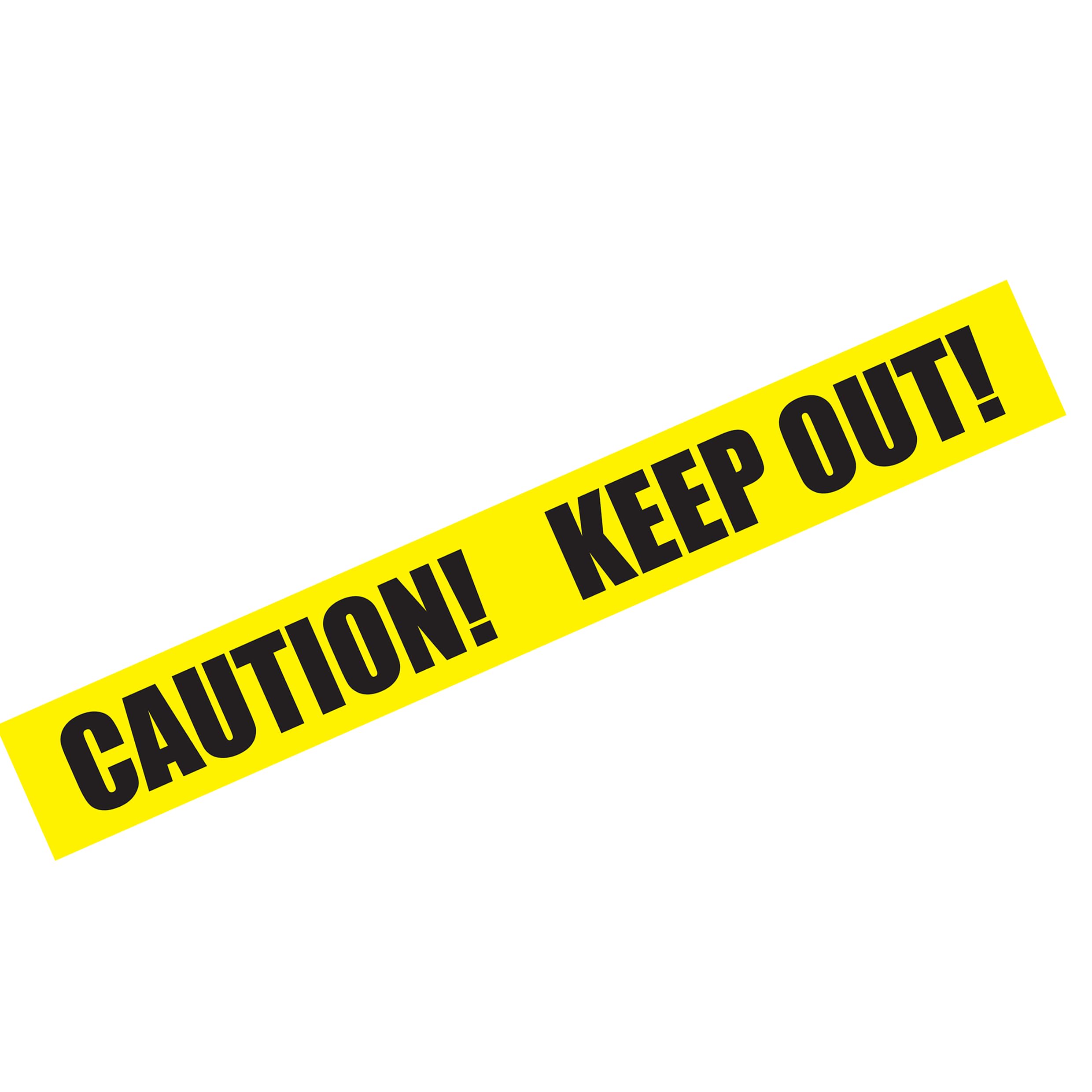 Storm&Lighthouse Yellow Caution Tape 6.1m Halloween Party Decoration for Crime Scenes and Haunted Houses Non-Adhesive Hazard Tape Warning Tape Caution Keep Out Barrier Tape Indoor and Outdoor