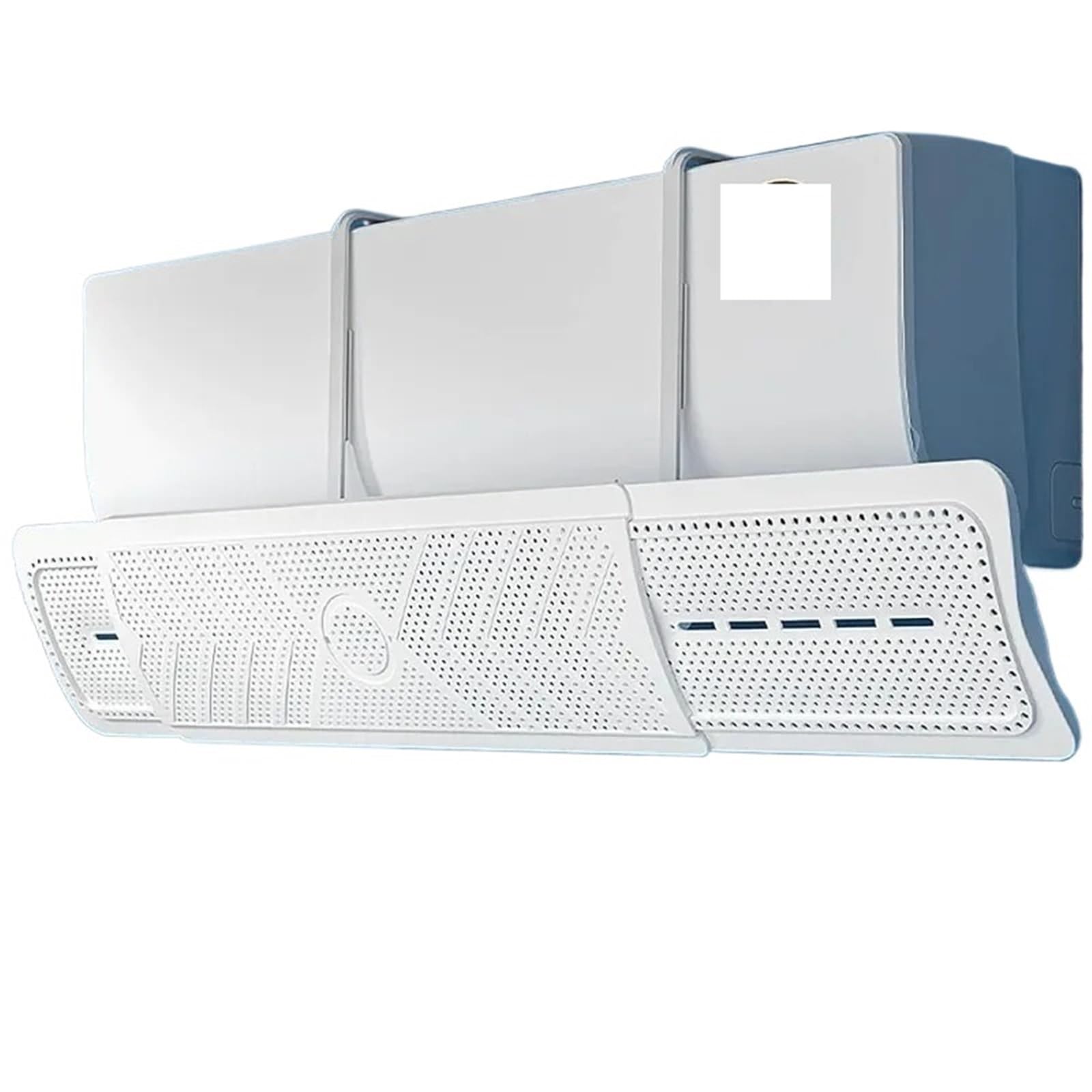 FonHNDG Air Conditioner Deflector Adjustable Air Conditioner Deflector Retractable Anti Direct Blowing Shiel Blast Baffle Wind Direction Telescopic Registers