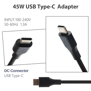 Amazon.com: Eokoowo Charger Compatible for USB-C 45W for