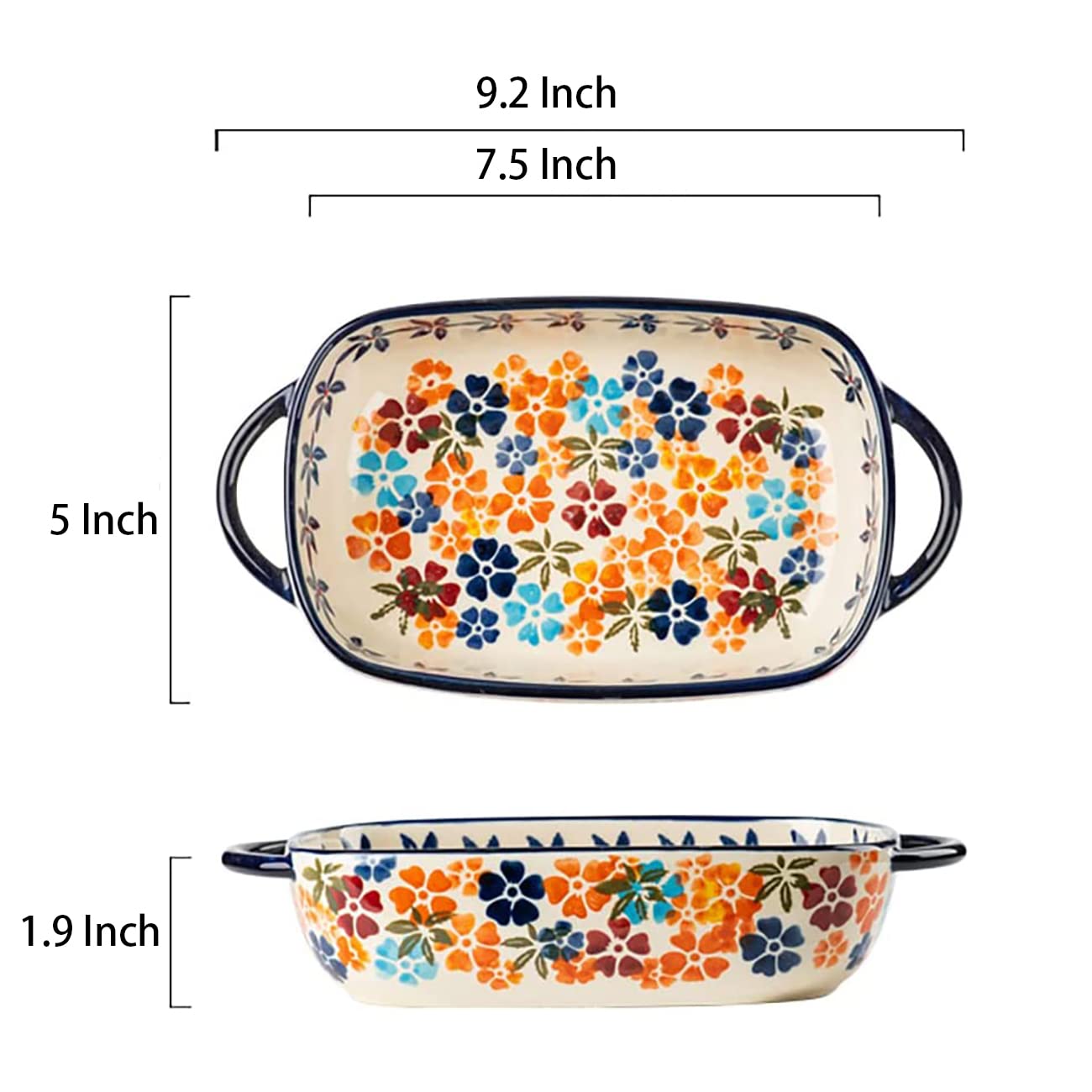 Amazon.com: Bicuzat Colorful Cherry Blossom Flowers Vintage Style