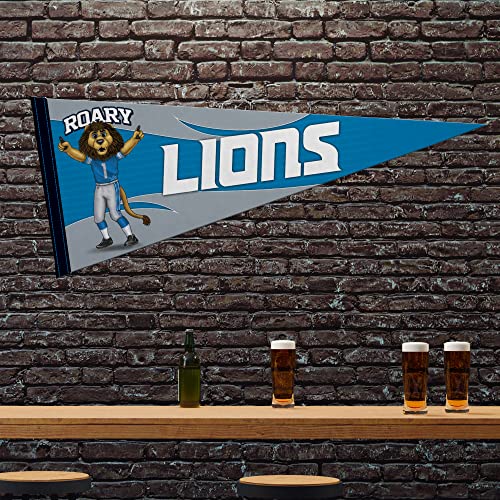Image of Rico Industries NFL Football Mascot inch 12 inch x 30 inch Felt Wall Decor Pennant - Great for Home /Bed Room /Man Cave Decor