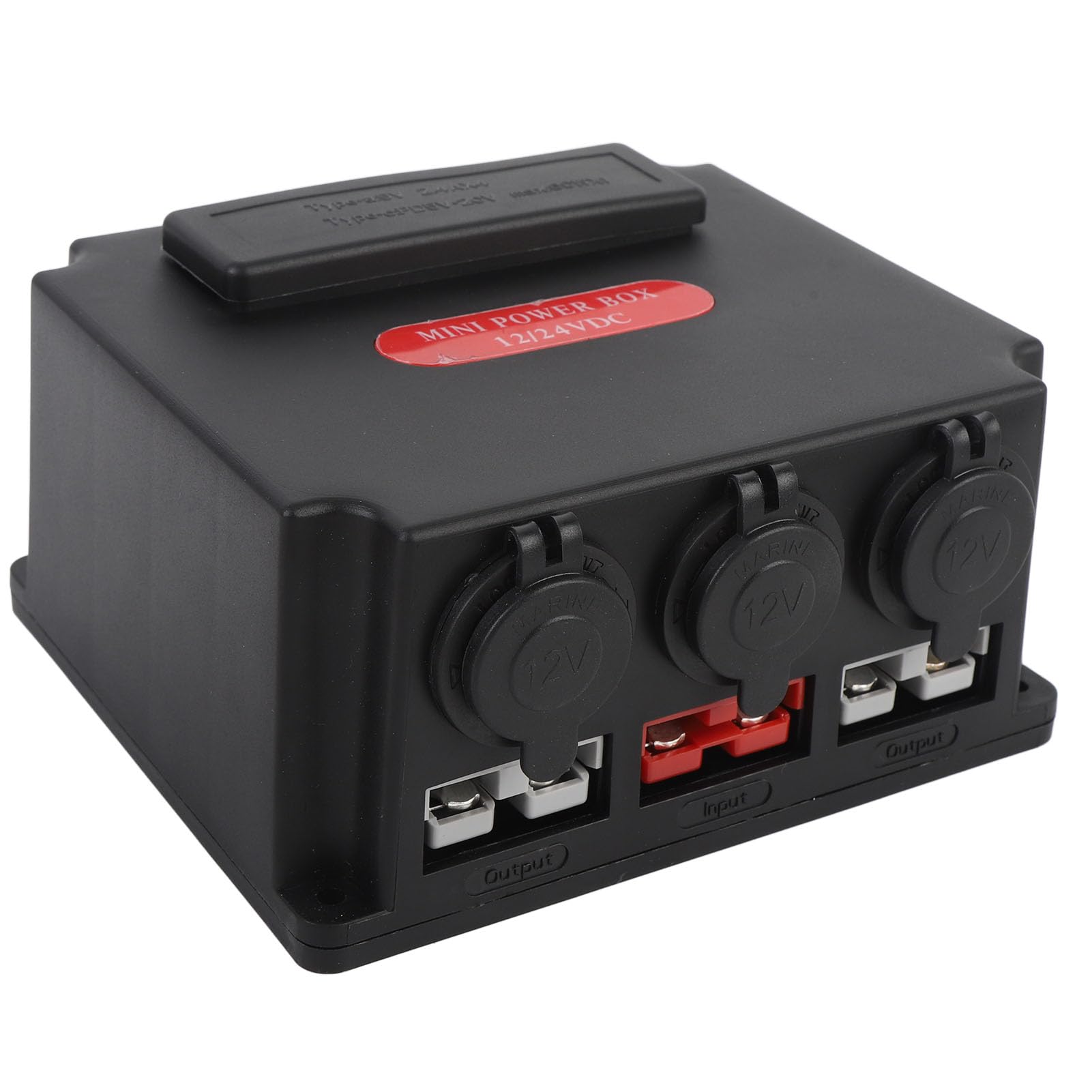 Mini Skrzynka Sterownicza do Dystrybucji Zasilania, Wielofunkcyjna Inteligentna Skrzynka na Baterie, Centrum Zasilania z USB do Przyczep Samochodowych do łodzi