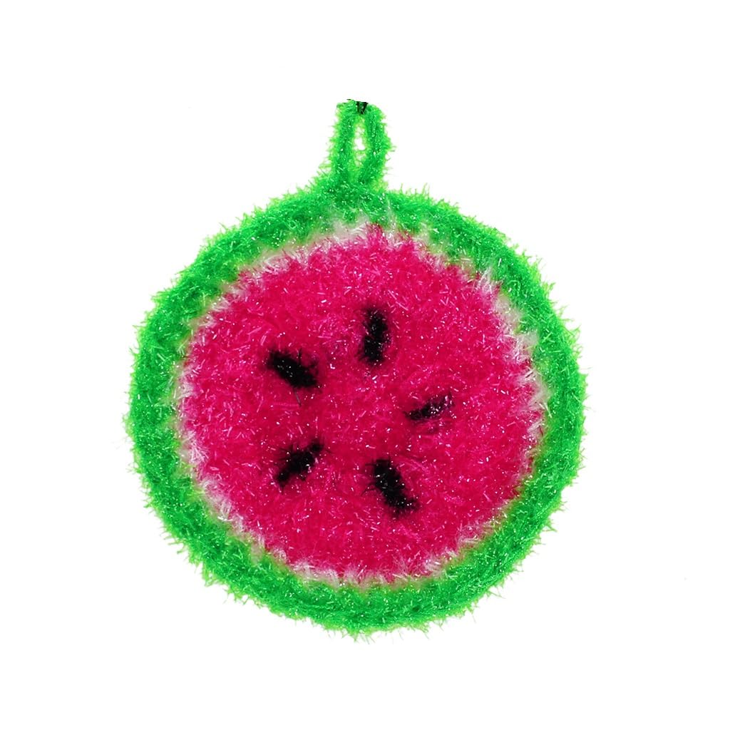 Rex London Watermelon Non-Scratch Scrubber Dishcloth