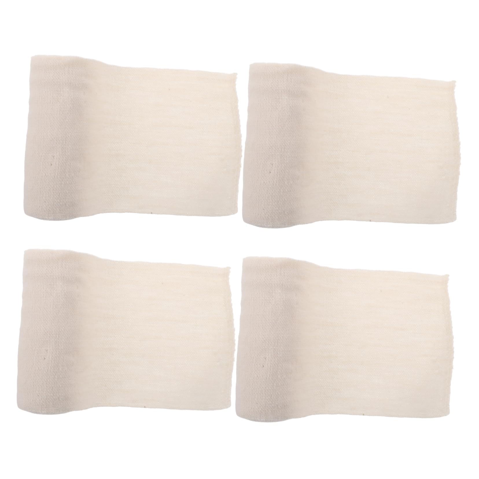 Toddmomy Athletic Stretch Bandage 4 Rolls Cotton Sports Tape Elastic Support Bandage for Foot Hand Ankle Wrist Multipurpose Tape for Sports Injuries Protection