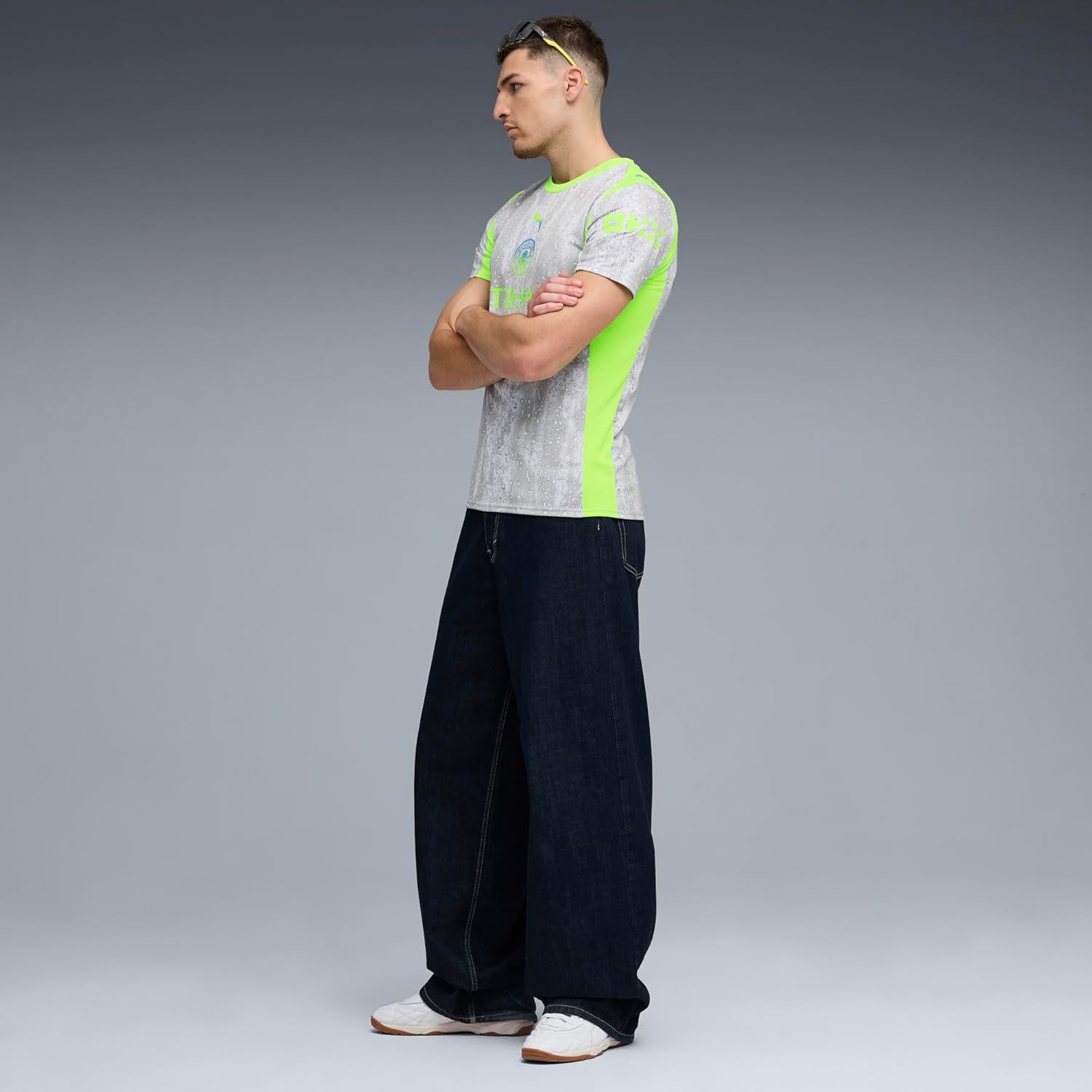 Men’s Manchester City FC 2025/26 Replica Third Soccer Jersey - Pro Green - Image 5