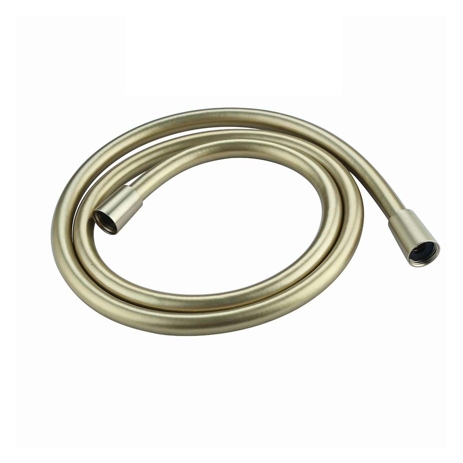 Badezimmer Duschschlauch Hochdruck PVC Handheld Duschplumbing Flexibler Schlauch Gi/2 Anti-Wickelvorrichtung unternehmerischer Schnittstelle (Color : P 200 Gold)