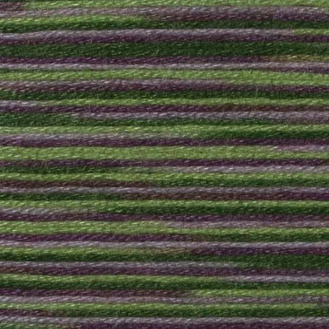 Image of KCS Big skeins of 25 Meters Size 25 Color Variegated Cross Stitch Stranded Threads,6 skeins,4505