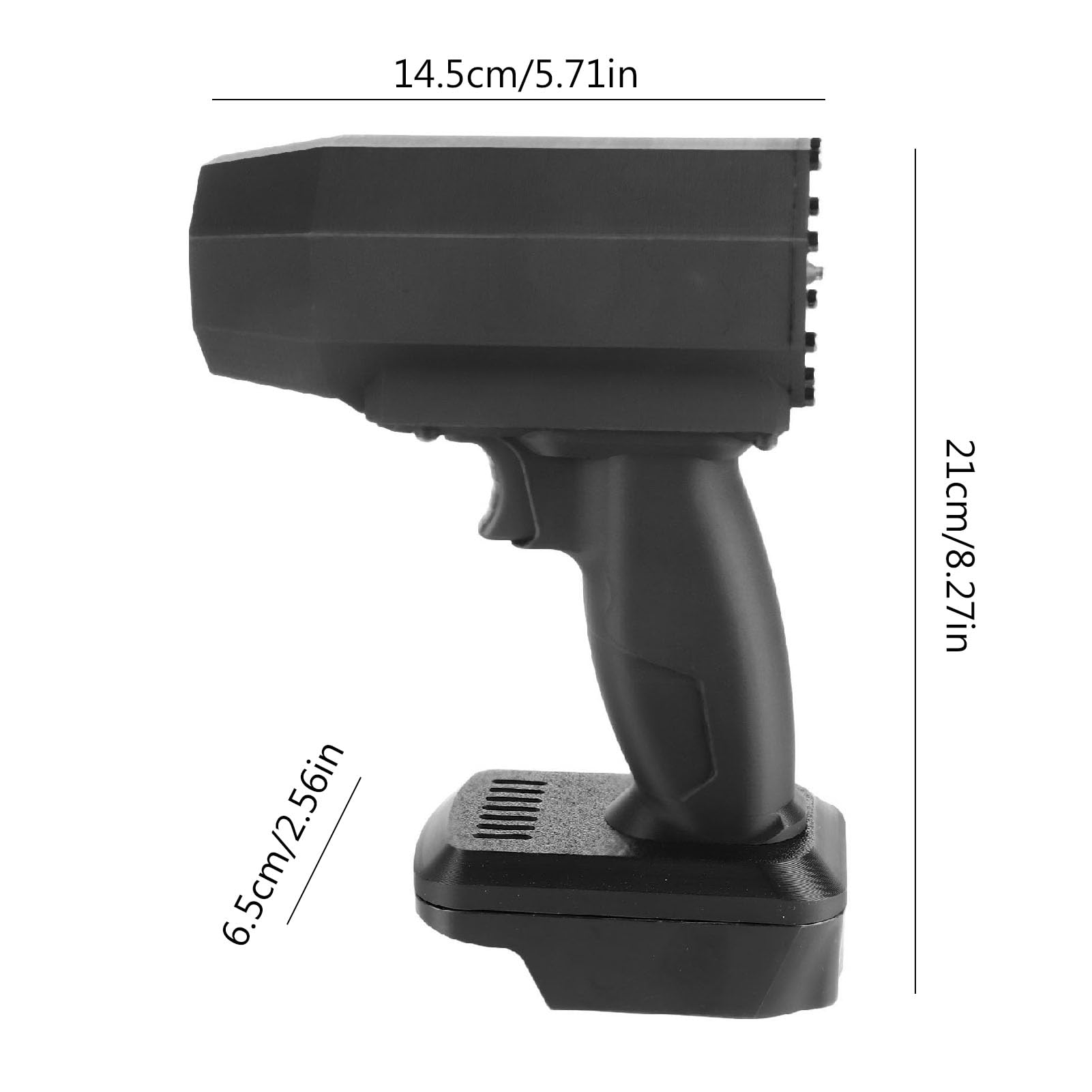 TOPINCN Powerful Cordless Air Duster Blower, 150000RPM High Speed Turbofan with PETG Material, Portable Design for Car Washing, Outdoor Camping (for)