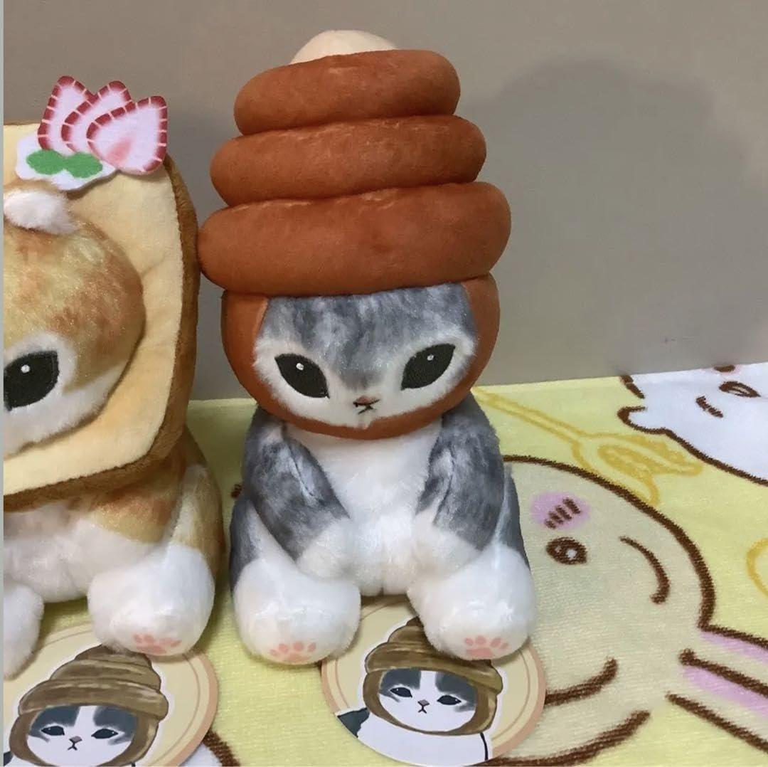 Amazon.co.jp: モフサンド mofusand パンにゃんぬいぐるみ 全4種