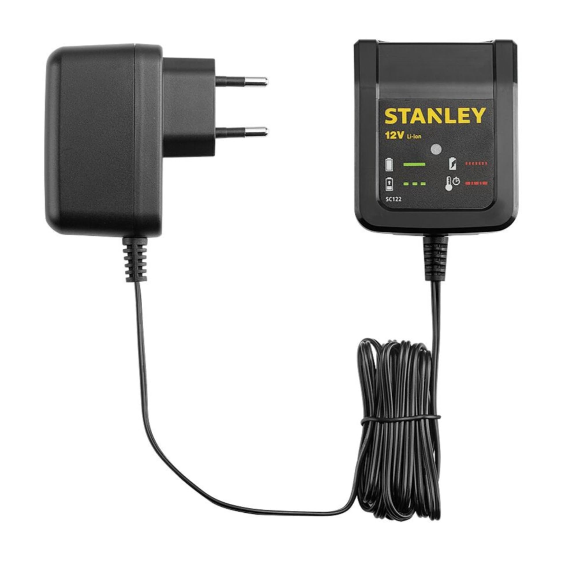 STANLEY SC122-B1 12V MAX 1.25A Lithium-Ion Battery Cup Charger for Cordless Power Tools, Heavy Duty Smart Charging Station for STANLEY 10.8V & 12V Drills, Drivers & Impact Wrenches (Charger Unit Only)-picture-12