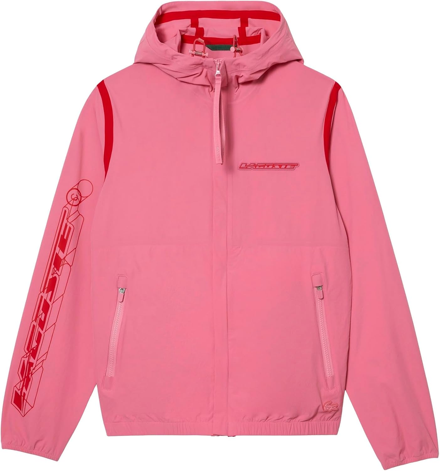 Lacoste Men's Men’s Lacoste Recycled Polyamide Short Track Jacket