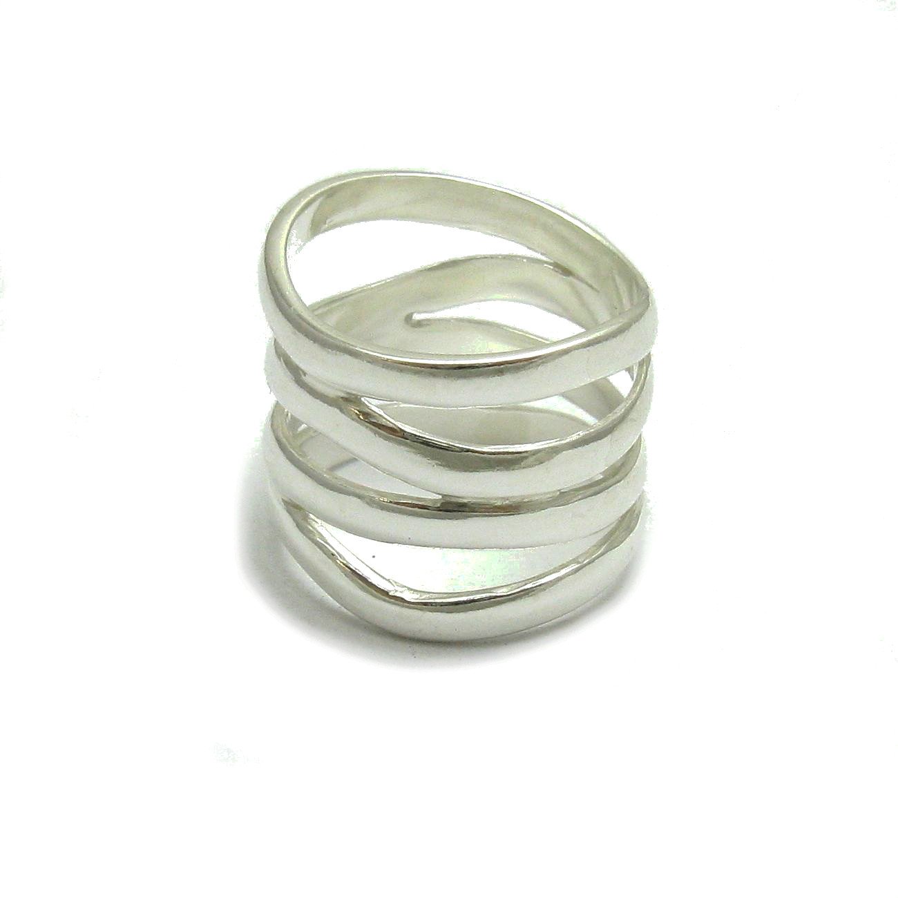 Large bague en argent massif 925 R001226