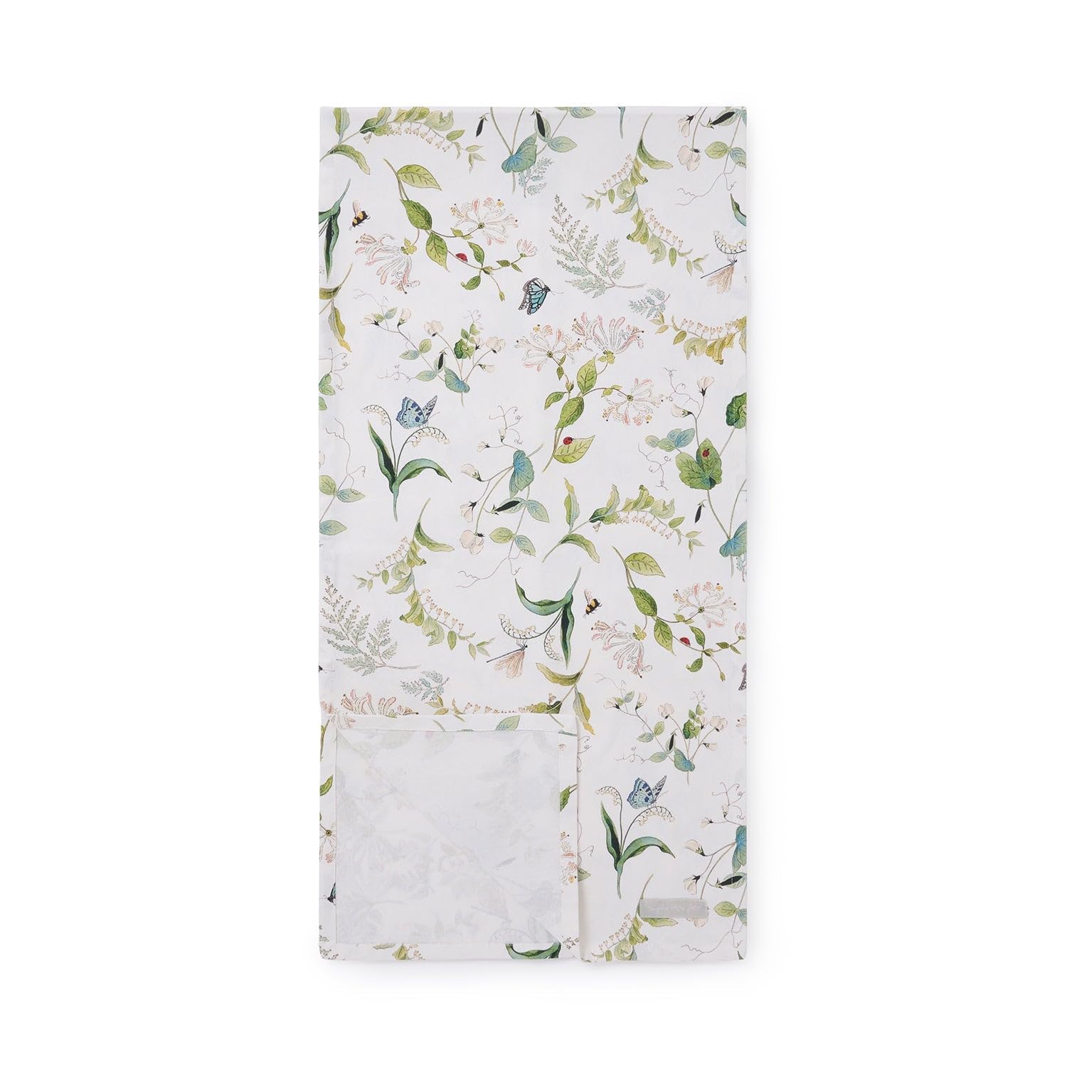 Sophie Allport Green Wild Floral Table Runner, 35 X 200Cm