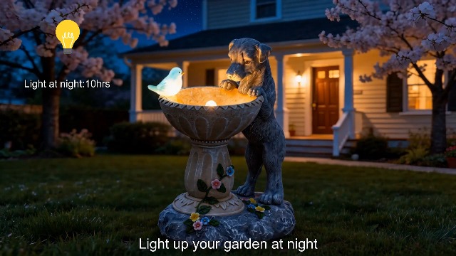 Amazon.com: Nacome Solar Dog Statue for Garden Decor: IP65