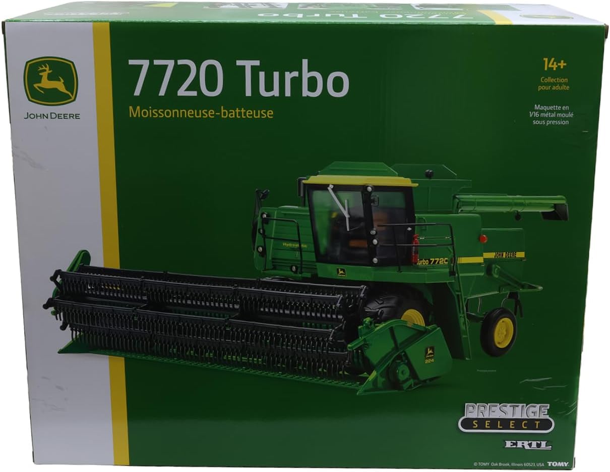 John Deere 1/16 7720 Turbo Combine Prestige Select Series Toy - LP86762