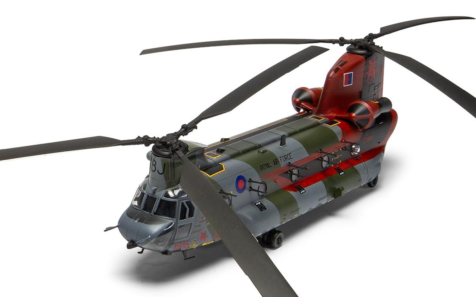 Airfix - 1/72 Chinook HC.1, späte Version - Plastik-Modellbau - Maßstab: 1:72