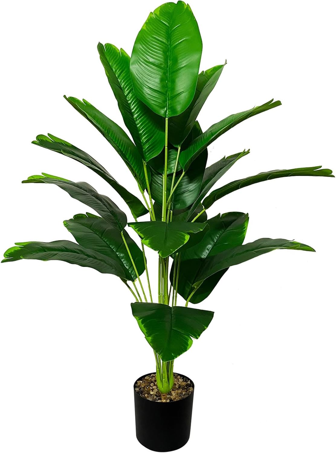 AIVORIUY Kunstpalmen, grote kunstplant in pot, plastic