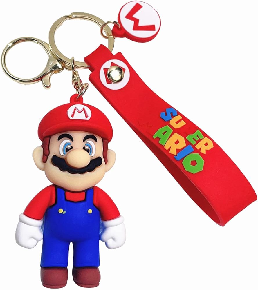 Amazon.co.jp: TLDXDOU アニメ スーパーマリヨッシーシリコンキー