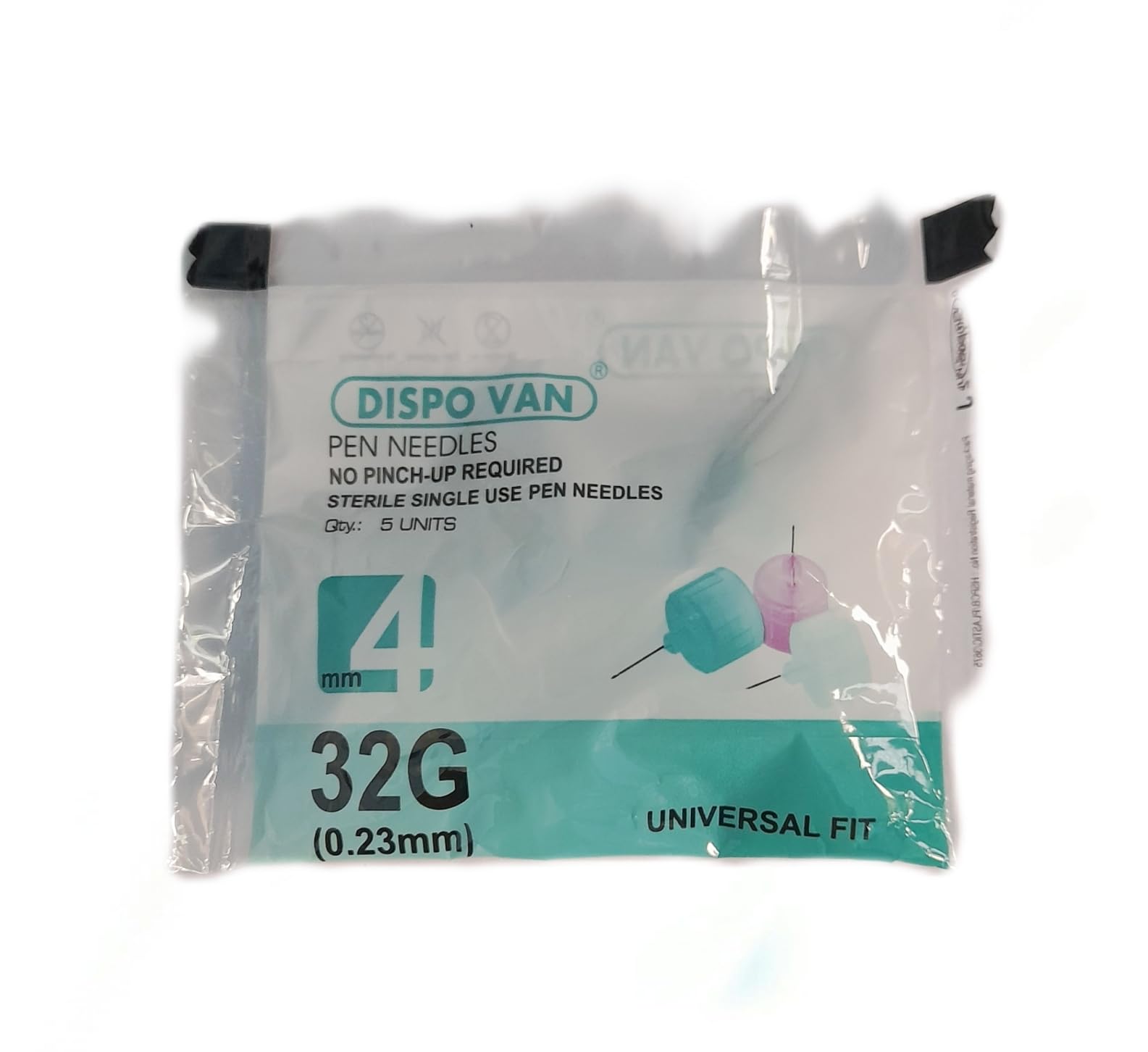 DISPO VAN Pen needles 32G (universal fit) (6 pack=30 units) (B0CM23GZFP) Amazon Price History, Amazon Price Tracker