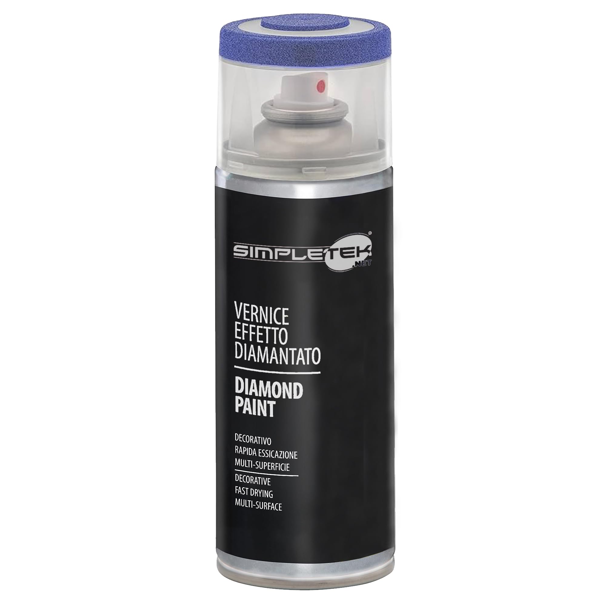 Peinture bleue effet diamant V400DIAM.2 pour relooker vos meubles et objets déco du salon